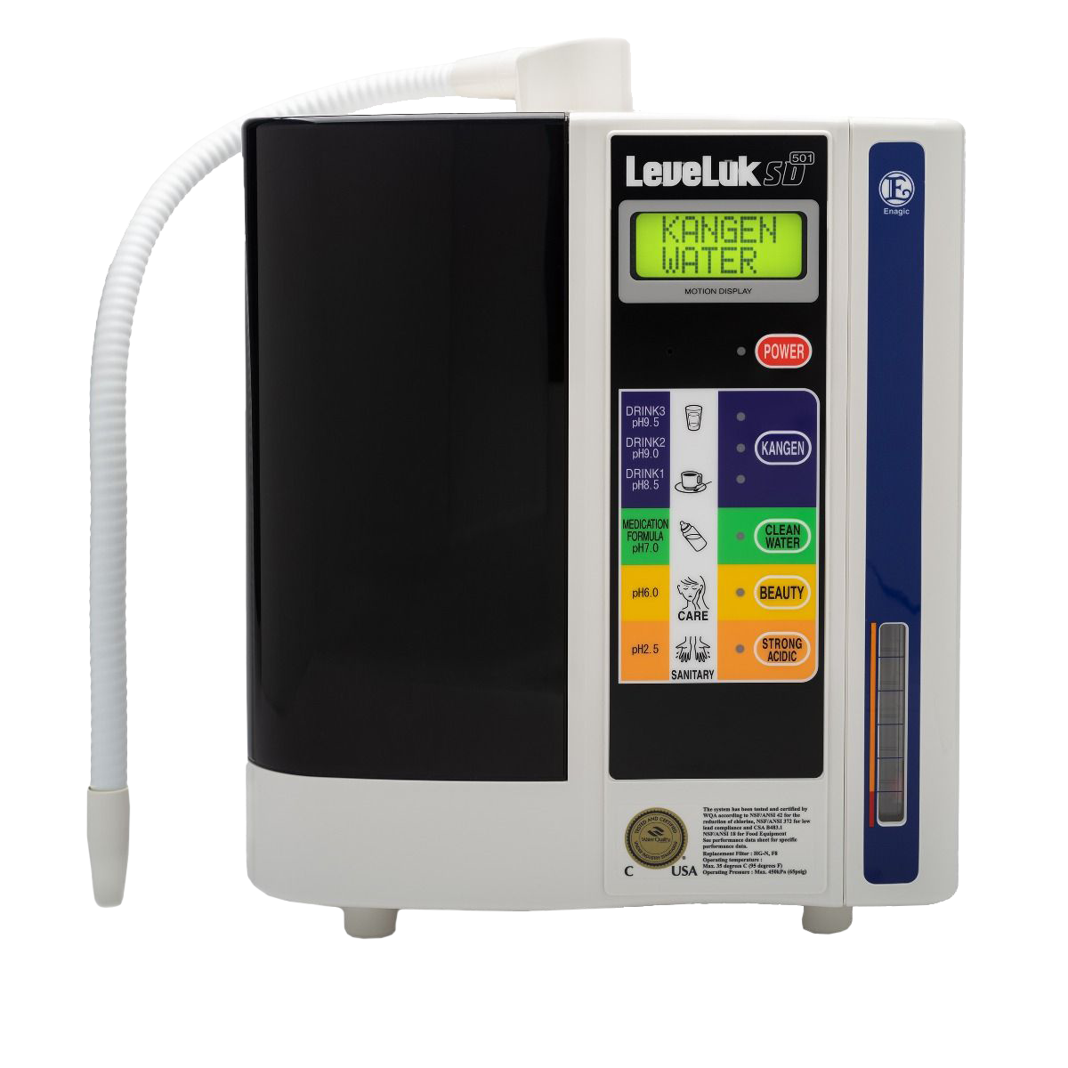 Enagic’s Most Powerful Model : The Leveluk Super 501